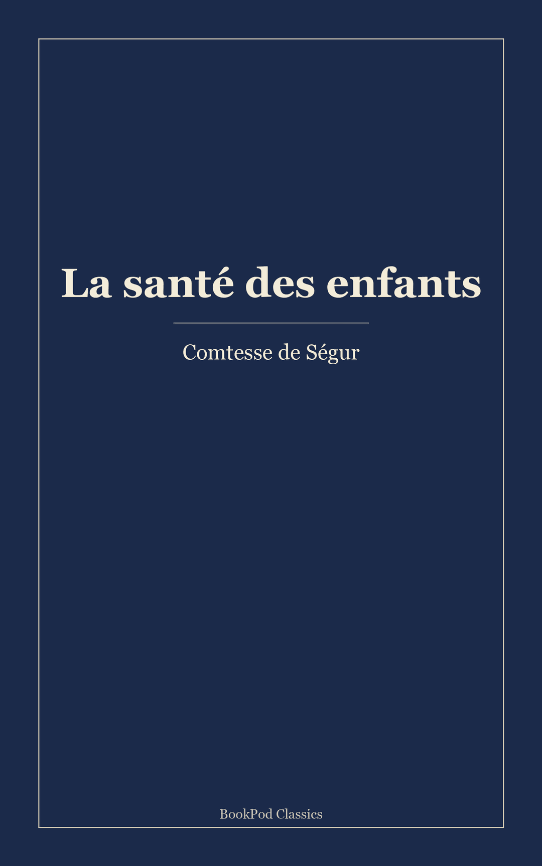La santé des enfants