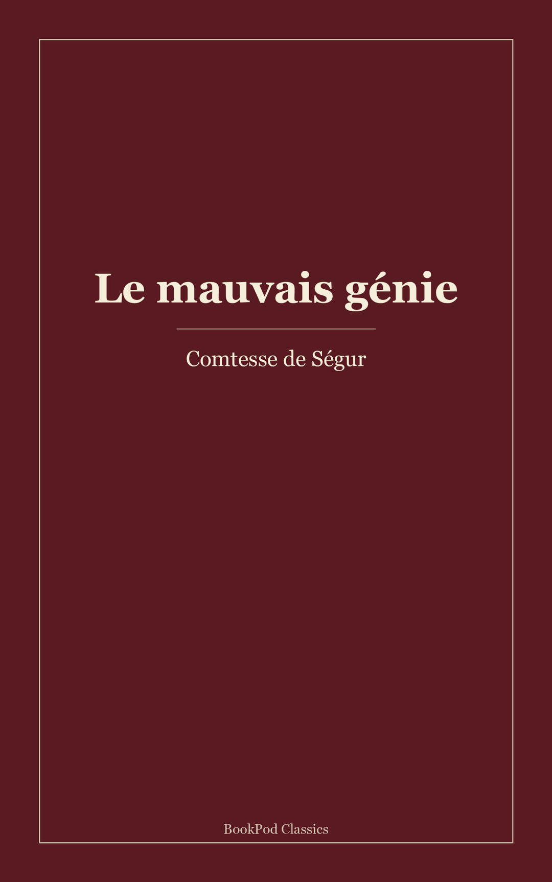 Le mauvais génie