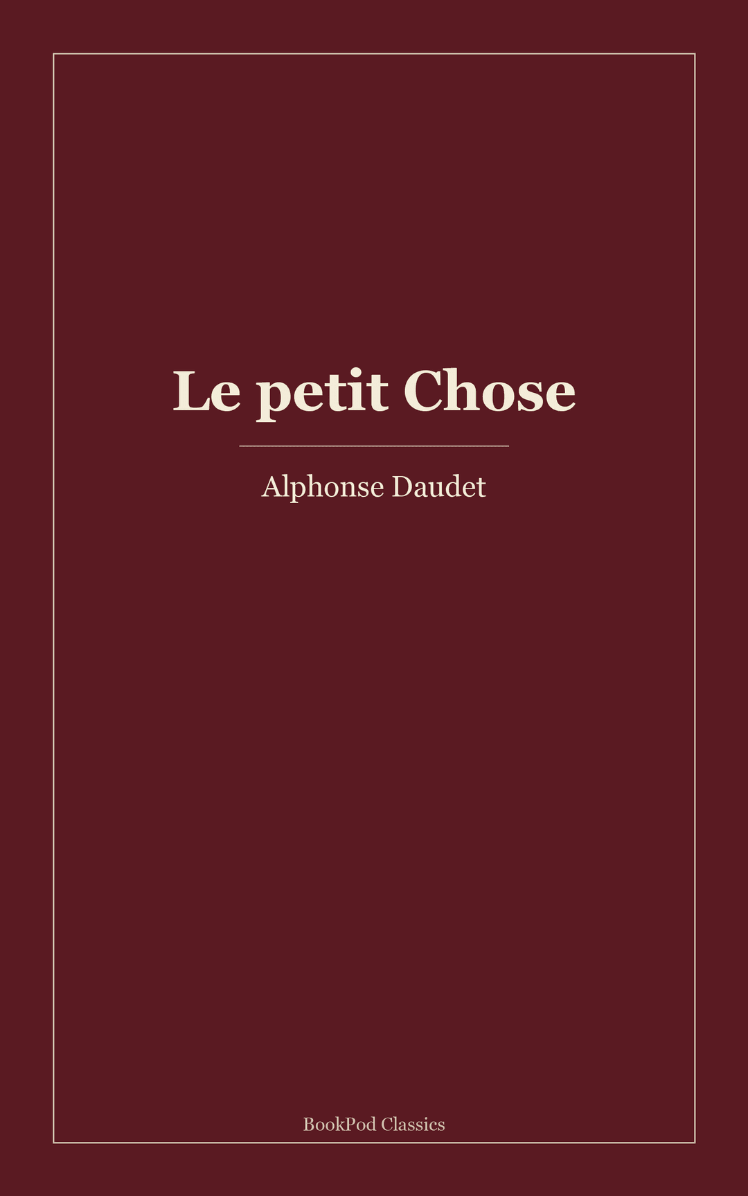 Le petit Chose