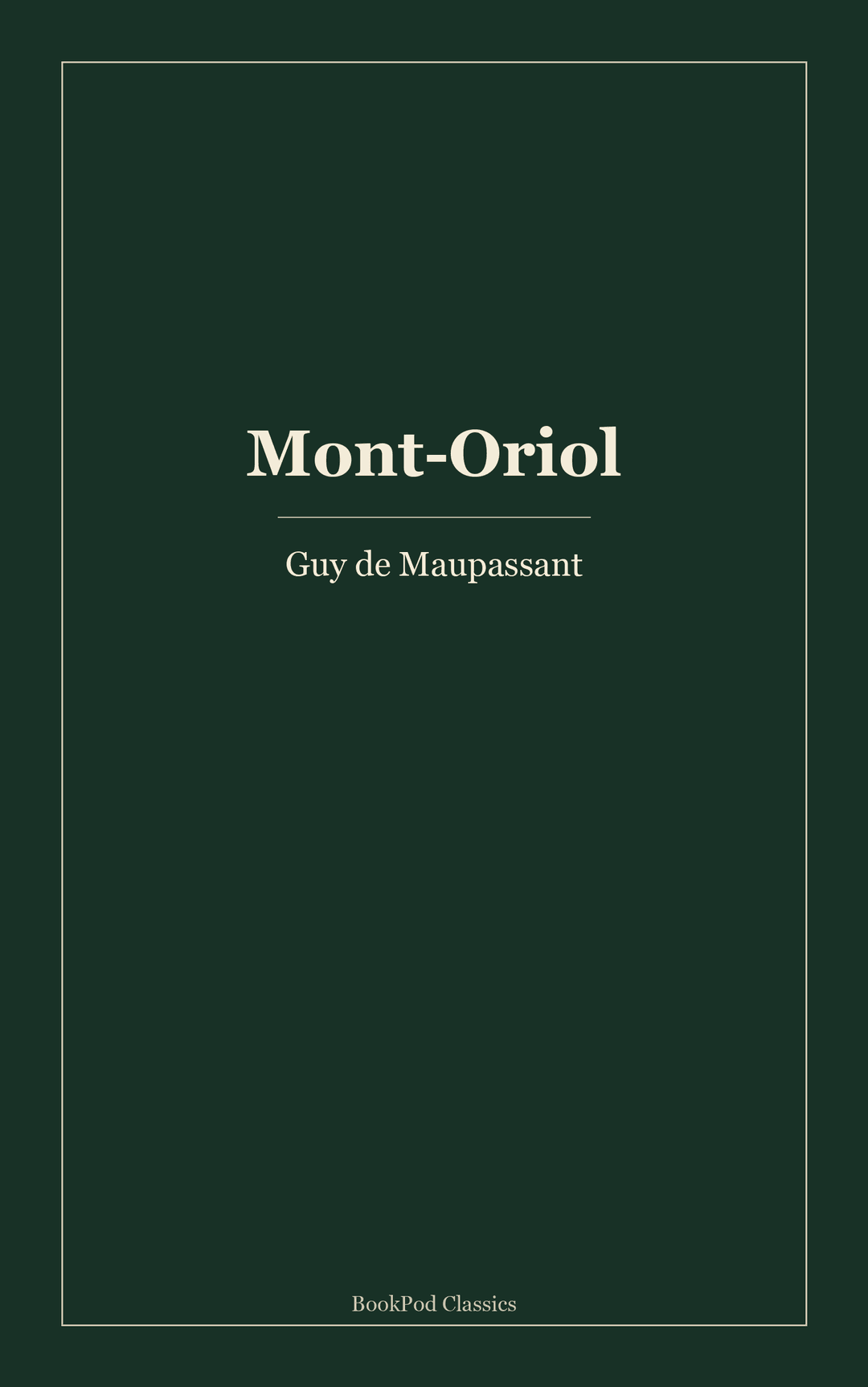 Mont-Oriol