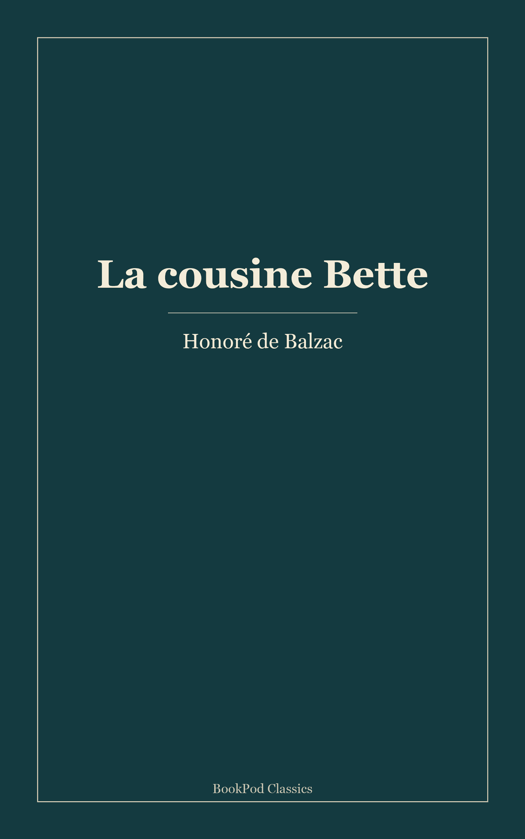 La cousine Bette