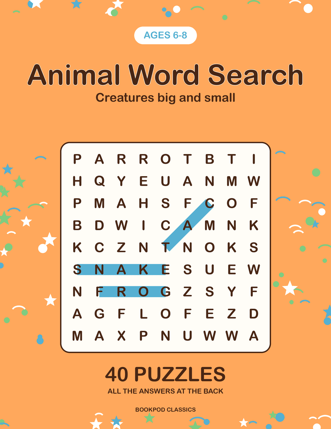 Animal Word Search